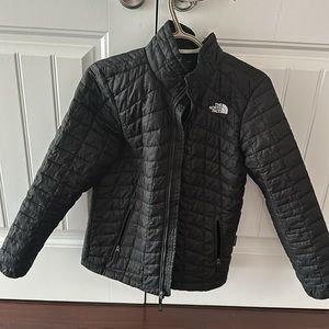 Youth North Face black lightweight jacket large